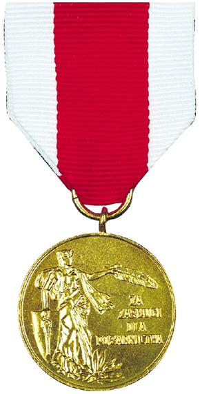Złoty medal Za Zasługi dla Pożarnictwa